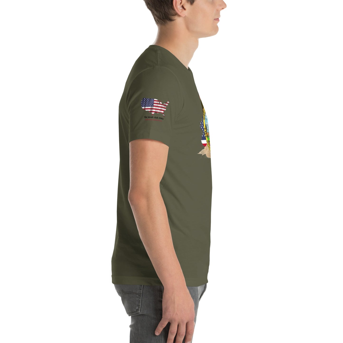 Idaho Veteran T-Shirt with Dog – Military & Patriotic Apparel - The snout club 1985