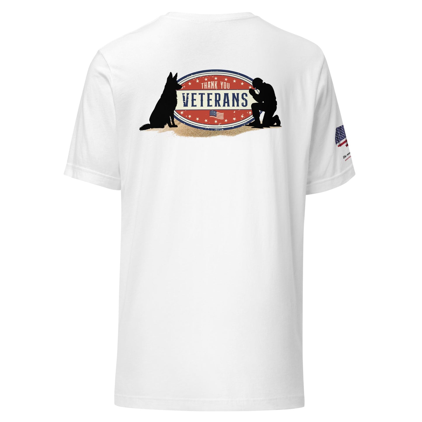 Veteran Gift T-Shirt and rocks glass - The snout club 1985