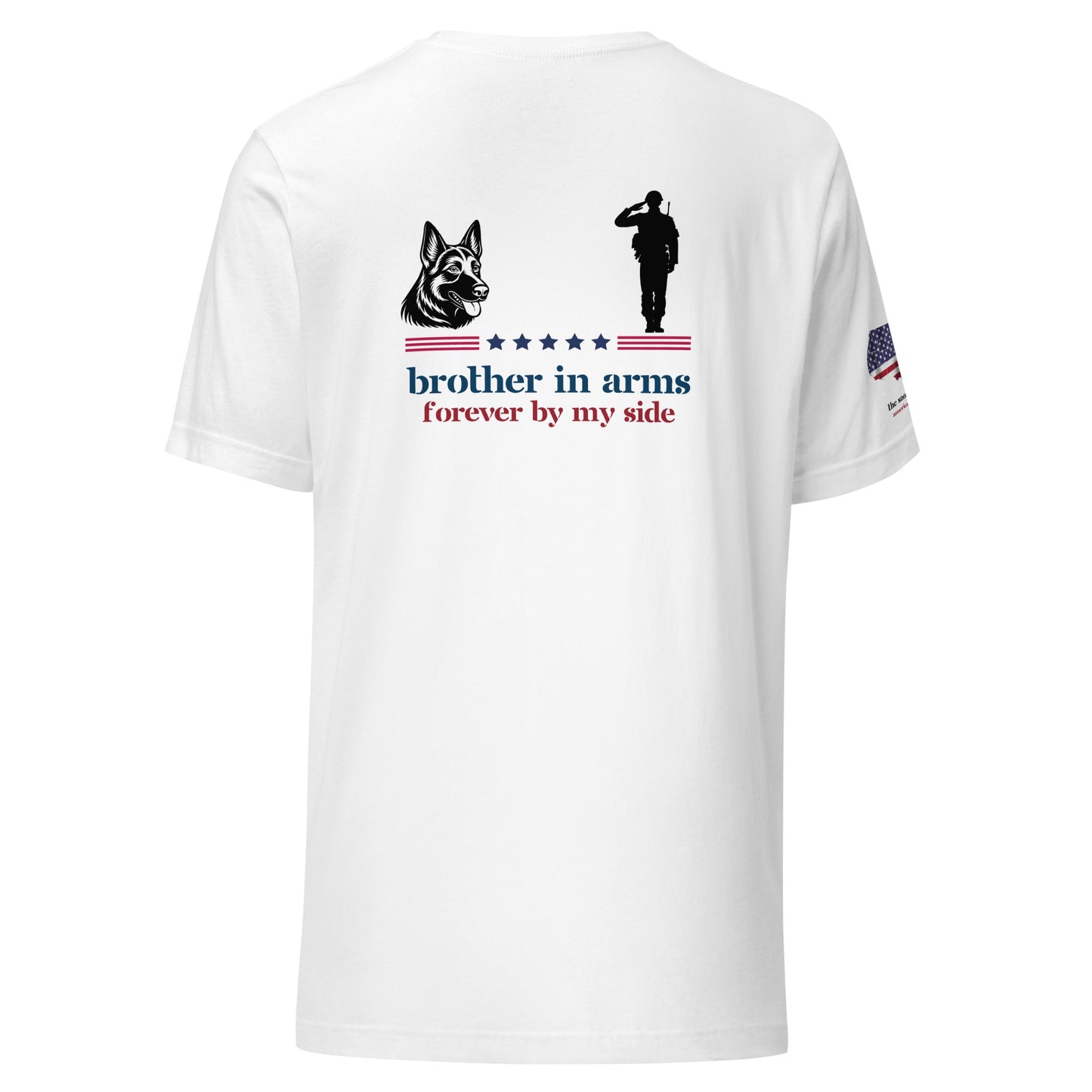 Brother in Arms T-Shirt | German Shepherd & Soldier - The snout club 1985