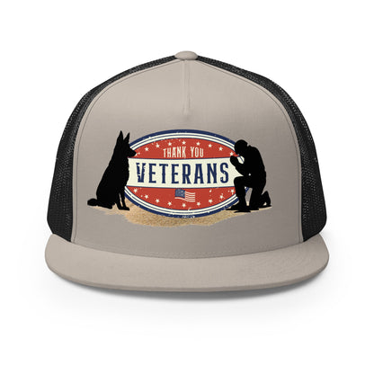 German Shepherd Veteran Design | Thank You Soldier - The snout club 1985