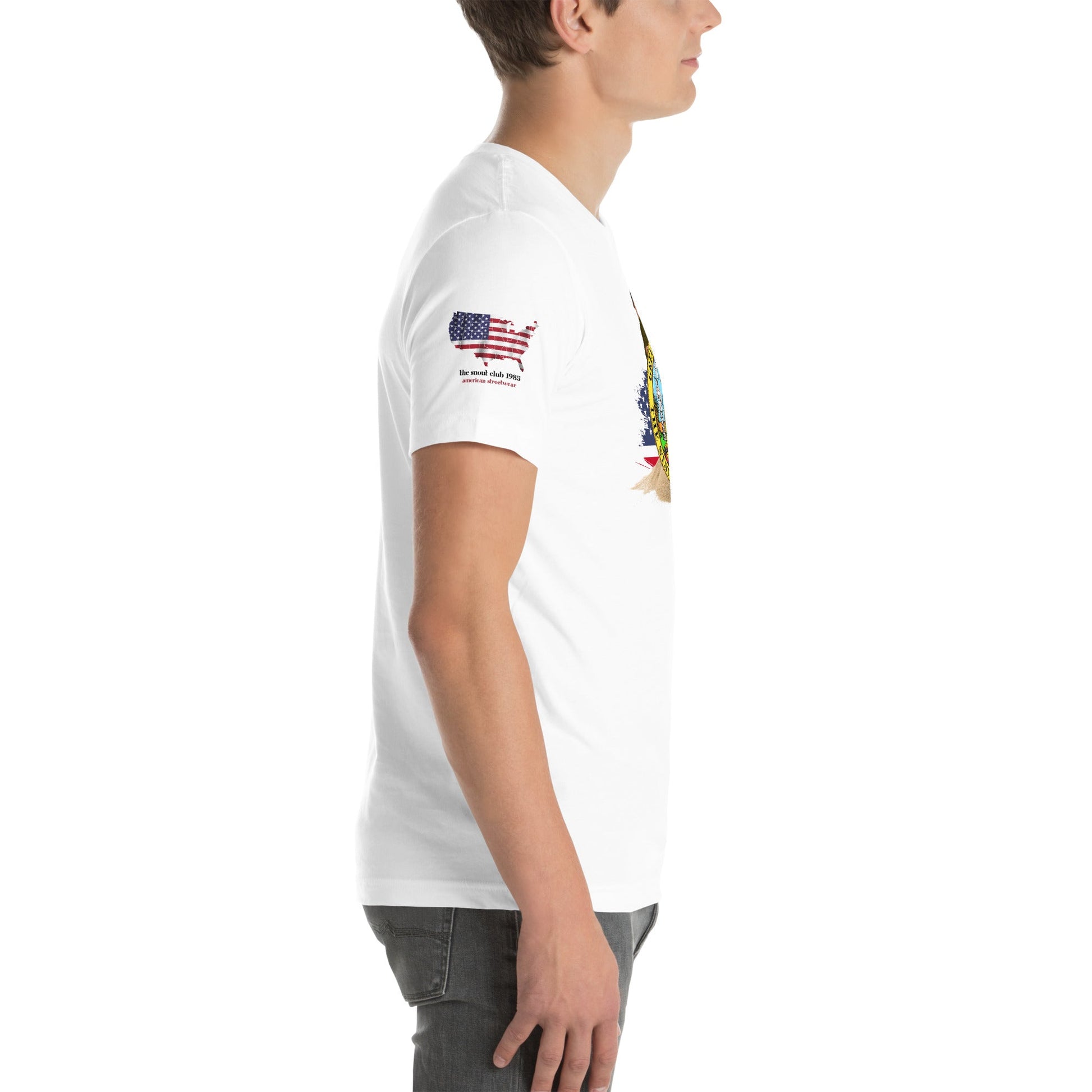 Idaho Veteran T-Shirt with Dog – Military & Patriotic Apparel - The snout club 1985