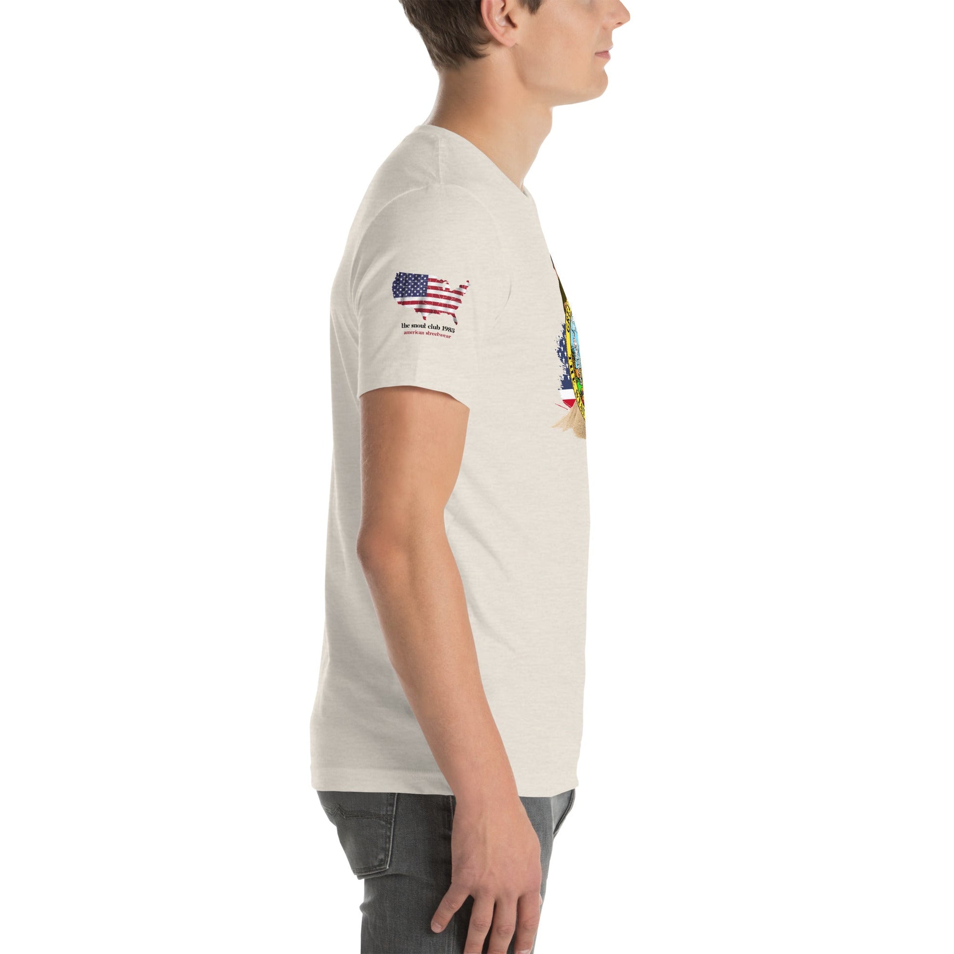Idaho Veteran T-Shirt with Dog – Military & Patriotic Apparel - The snout club 1985
