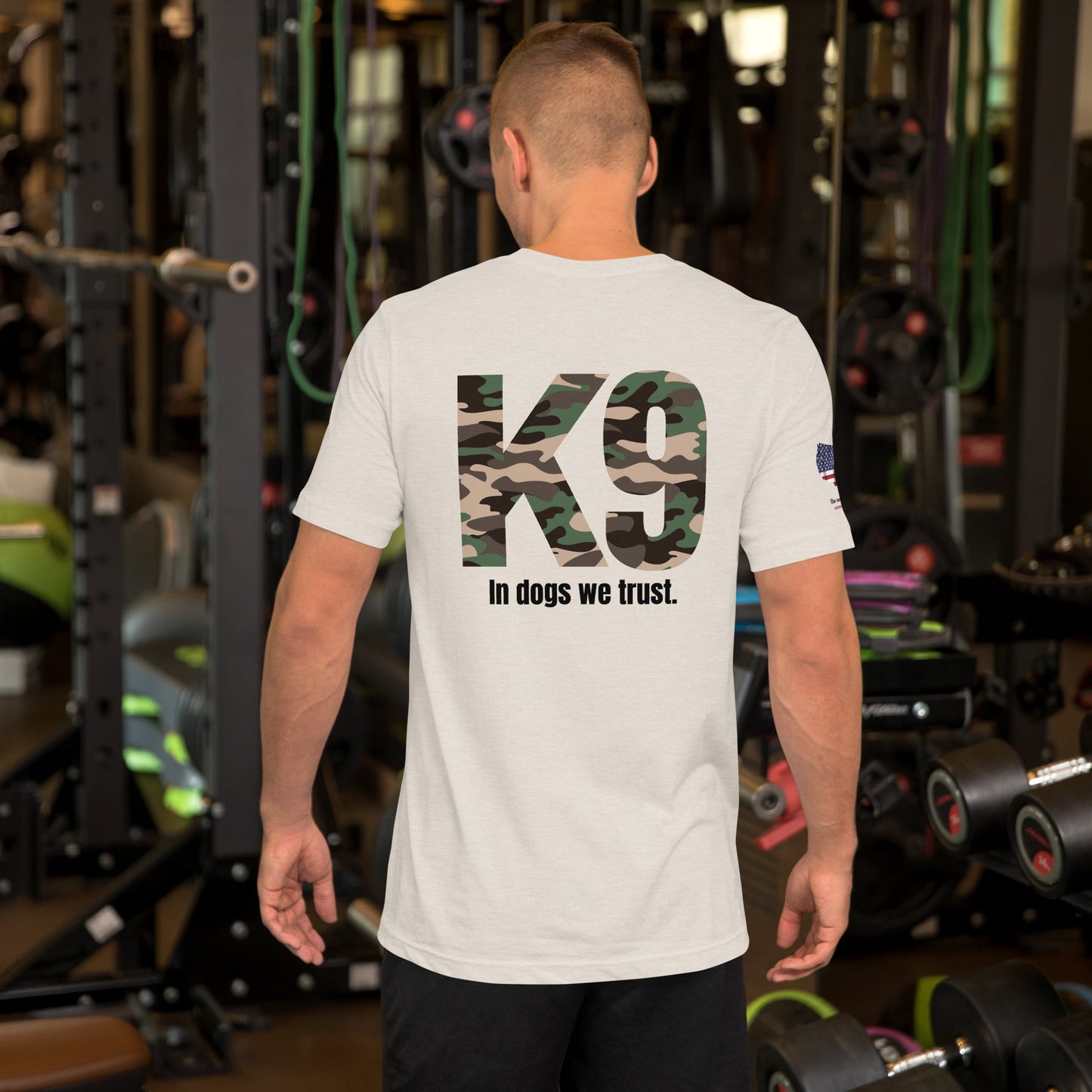 K9 Camouflage T-Shirt | Dog Lover Streetwear Graphic Tee - The snout club 1985
