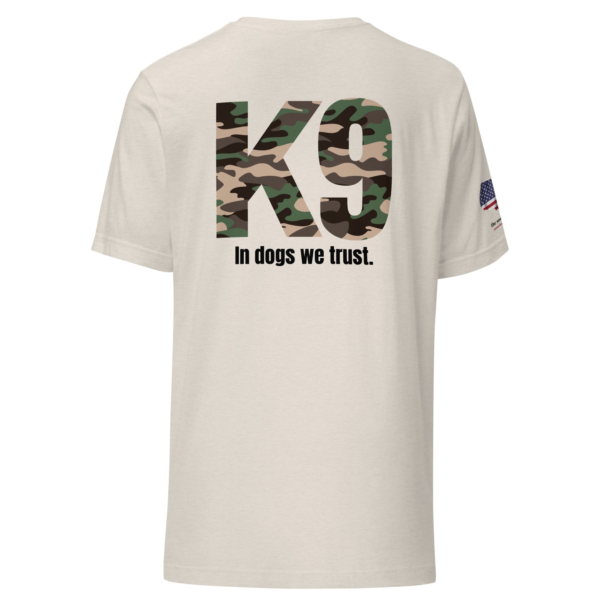 K9 Camouflage T-Shirt | Dog Lover Streetwear Graphic Tee - The snout club 1985