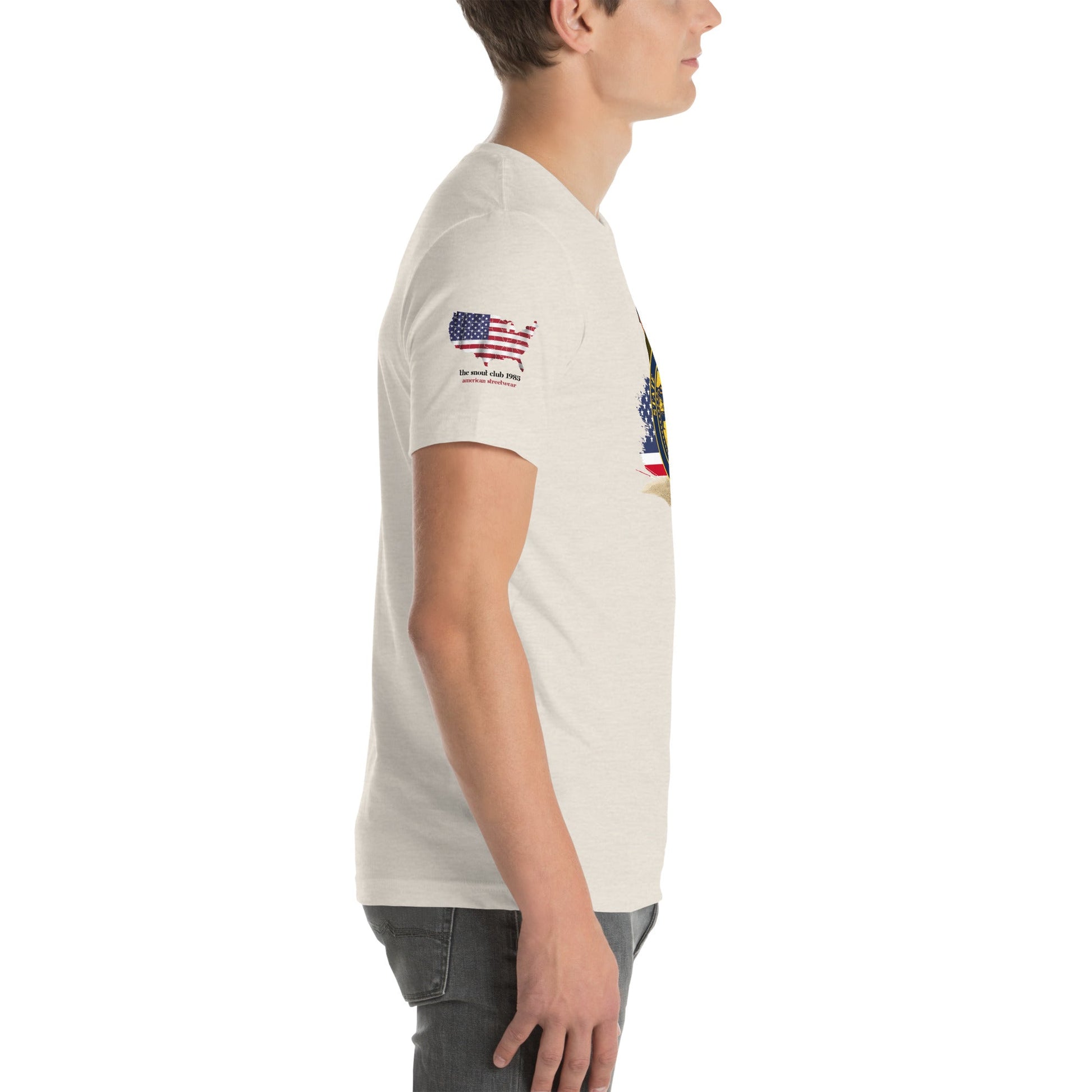 Oregon Veteran T-Shirt with Dog – Military & Patriotic Apparel - The snout club 1985
