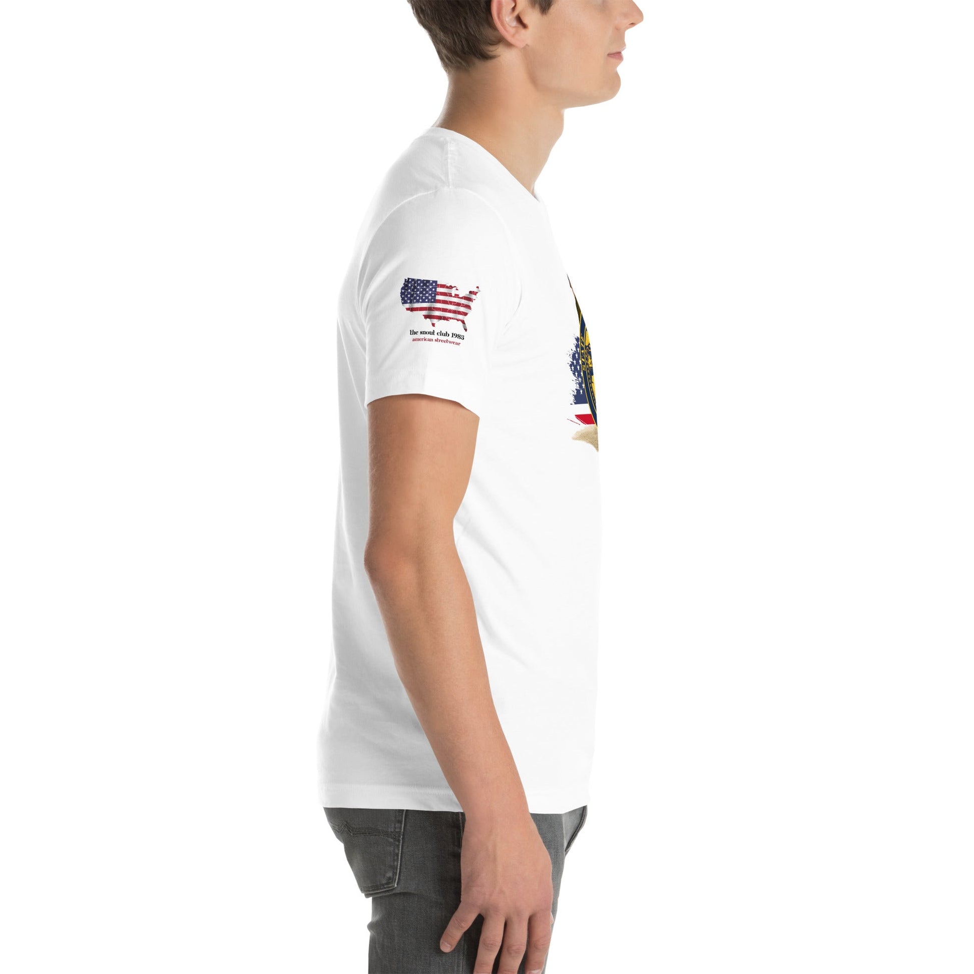 Oregon Veteran T-Shirt with Dog – Military & Patriotic Apparel - The snout club 1985