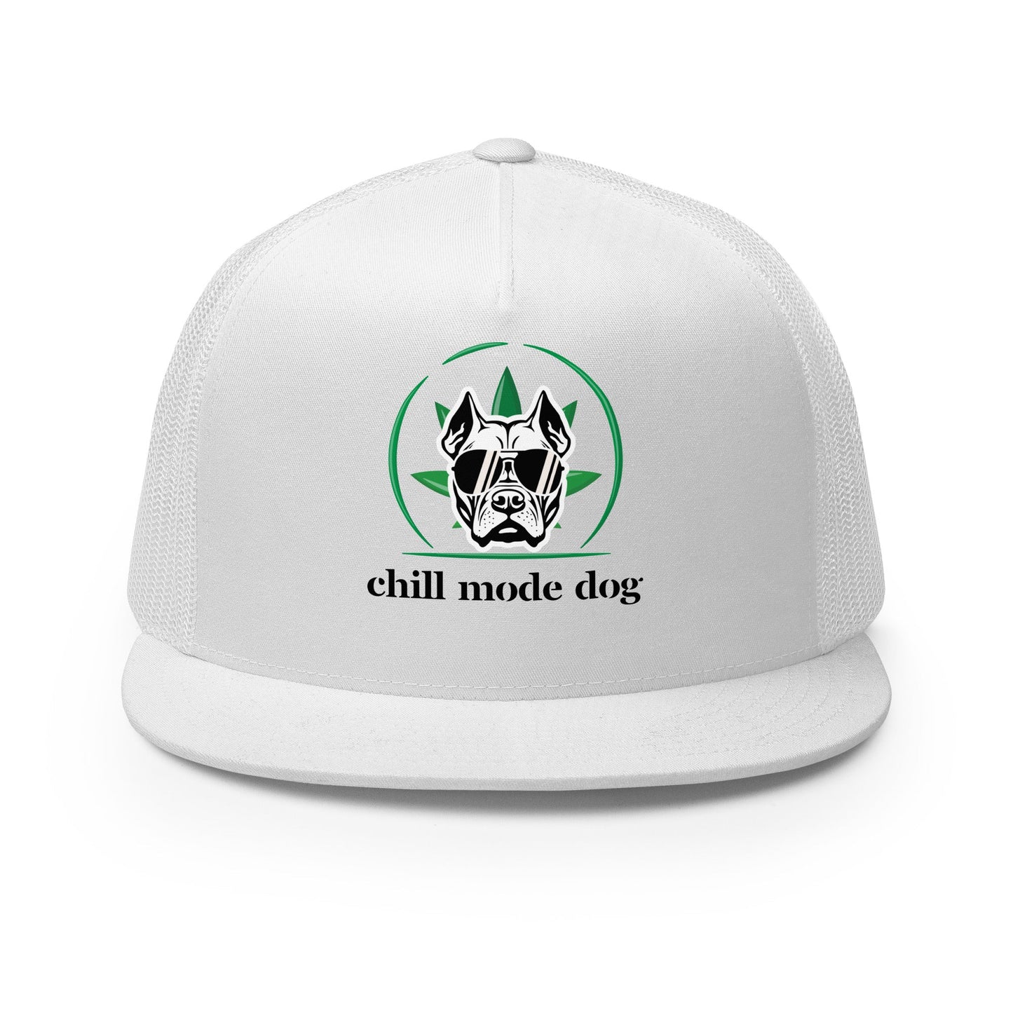 Pitbull Cap | Chill Mode Dog Cannabis Design - The snout club 1985