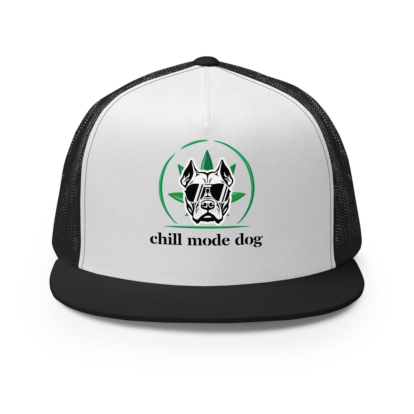 Pitbull Cap | Chill Mode Dog Cannabis Design - The snout club 1985