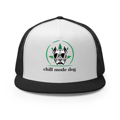 Pitbull Cap | Chill Mode Dog Cannabis Design - The snout club 1985