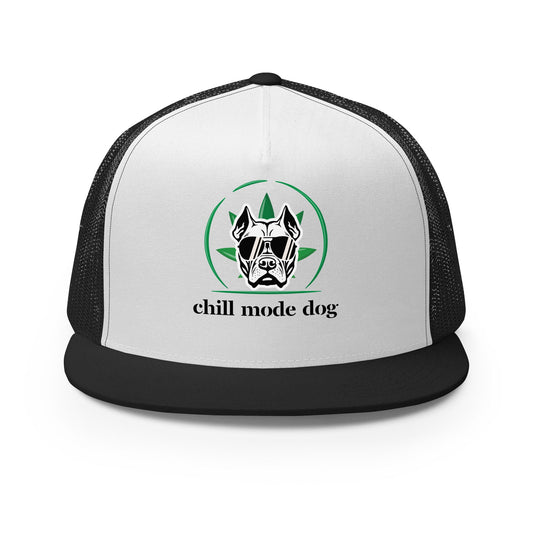 Pitbull Cap | Chill Mode Dog Cannabis Design - The snout club 1985