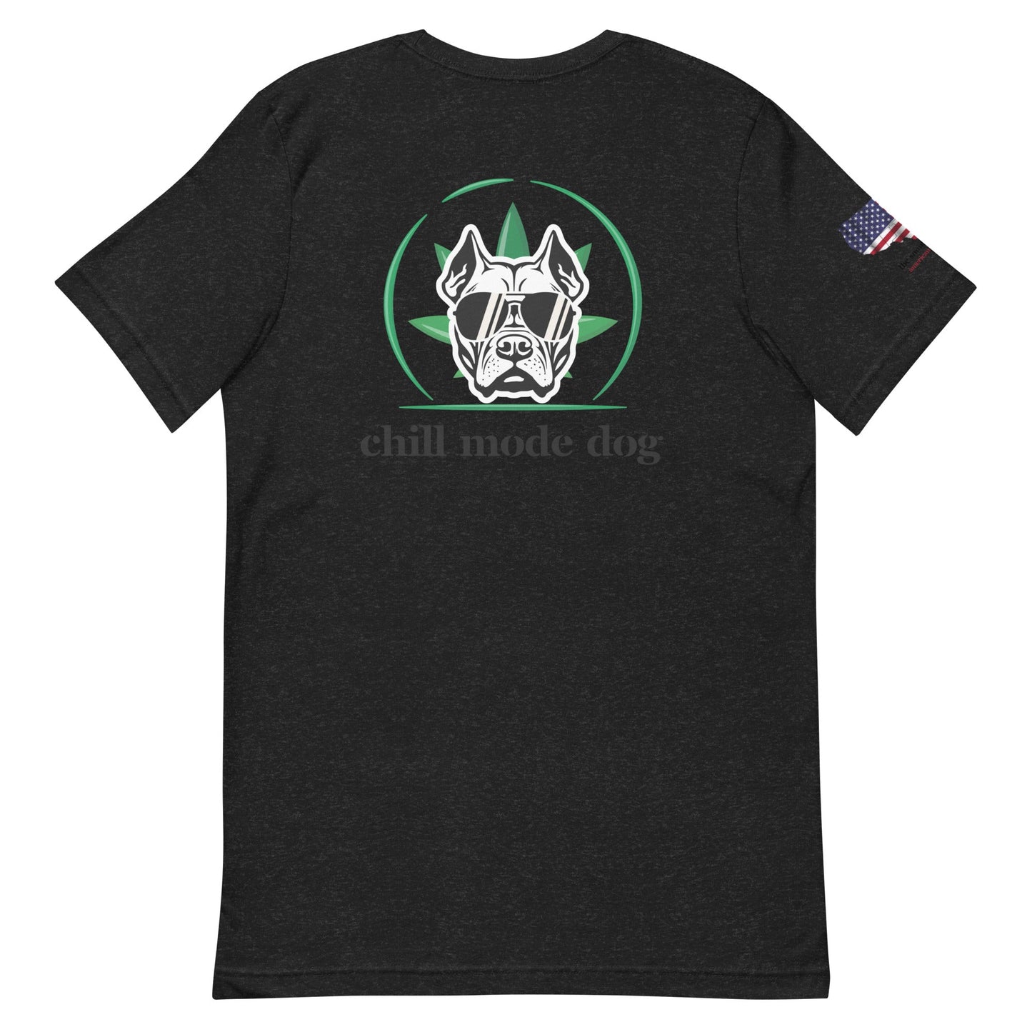 Pitbull Marijuana T-Shirt | K9 Streetwear Graphic Tee - The snout club 1985