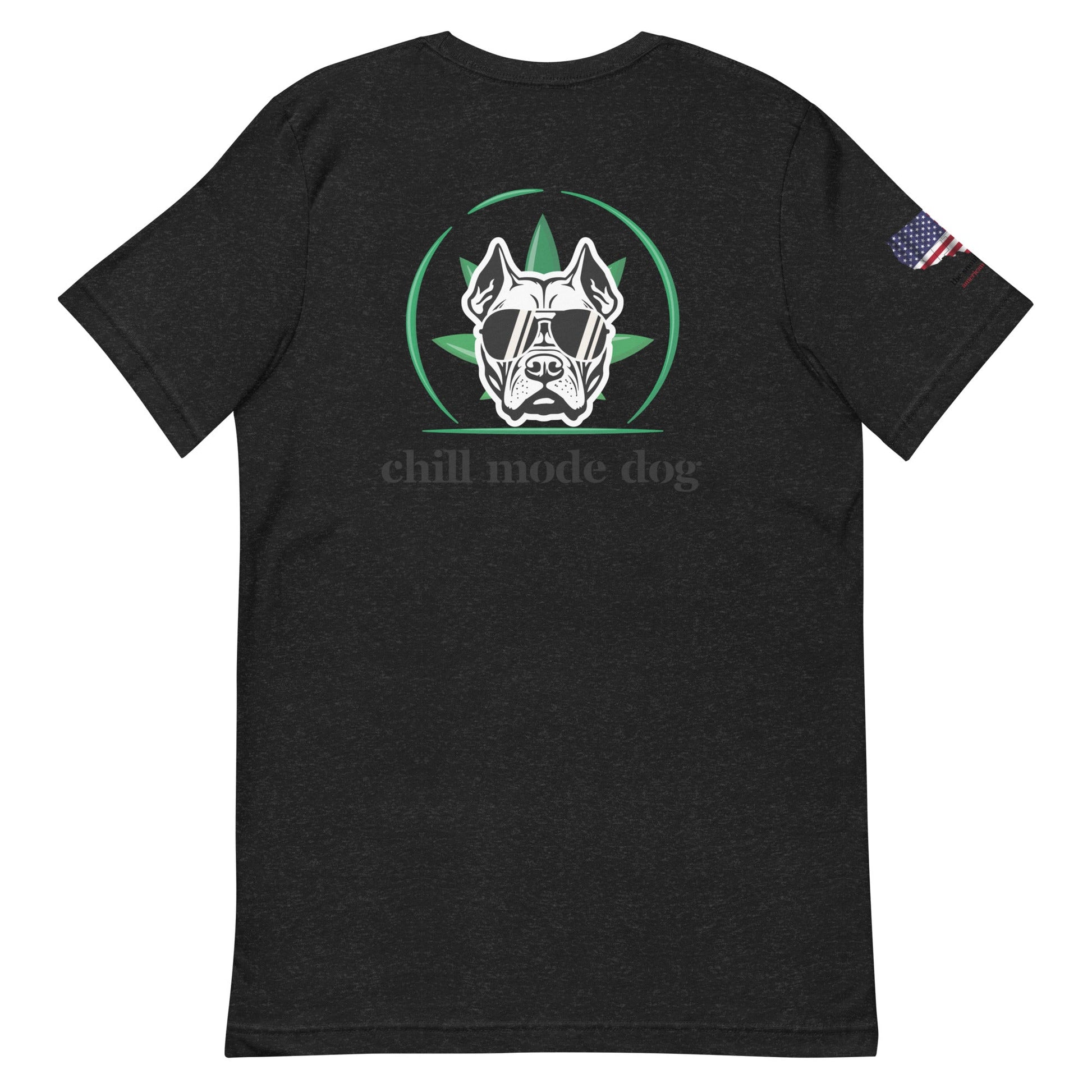 Pitbull Marijuana T-Shirt | K9 Streetwear Graphic Tee - The snout club 1985