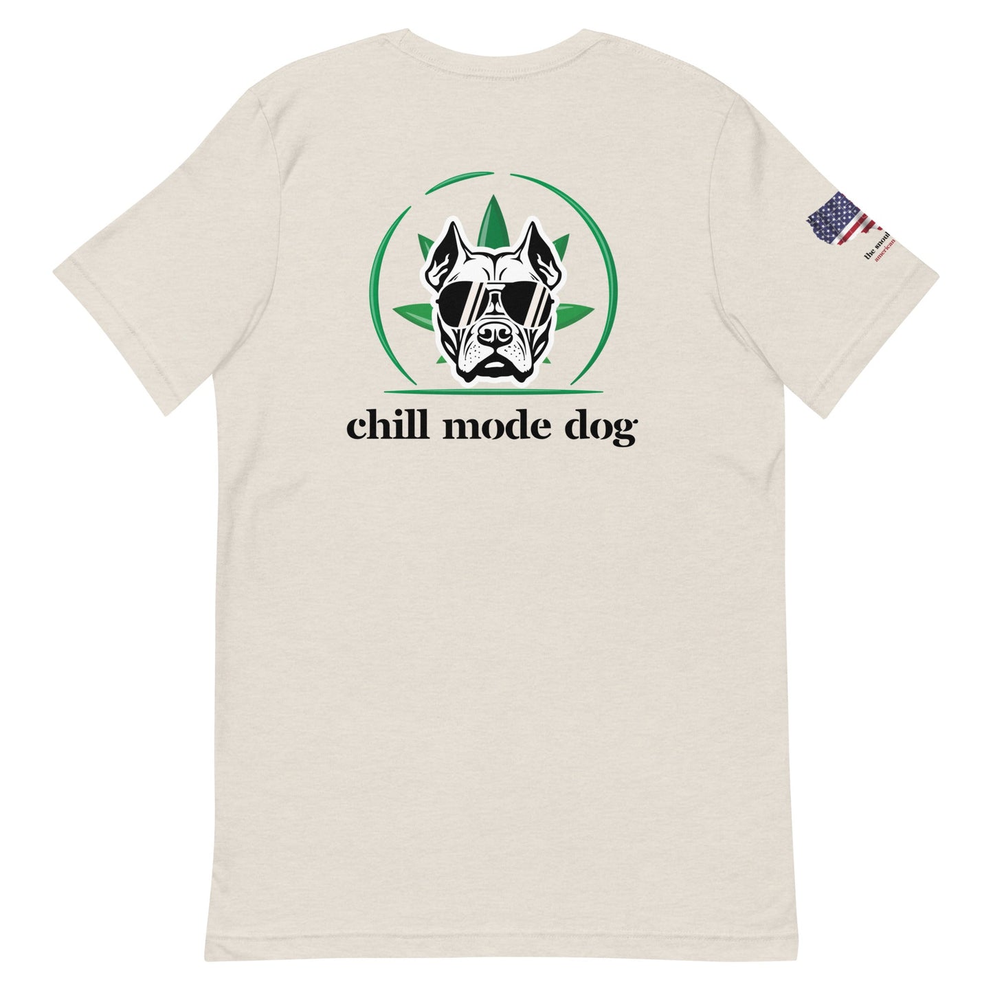 Pitbull Marijuana T-Shirt | K9 Streetwear Graphic Tee - The snout club 1985