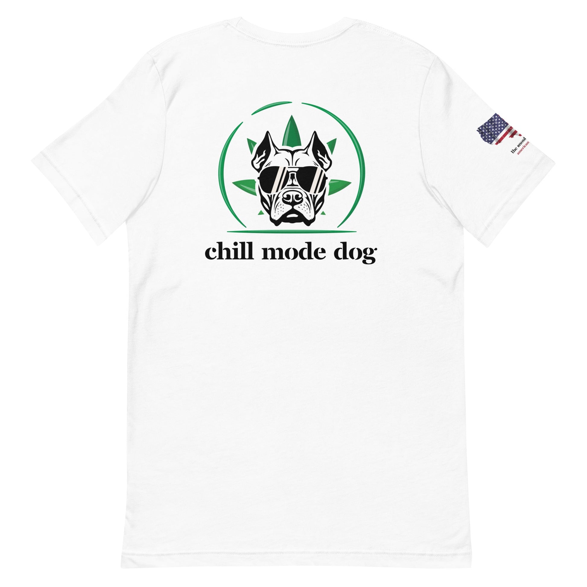 Pitbull Marijuana T-Shirt | K9 Streetwear Graphic Tee - The snout club 1985