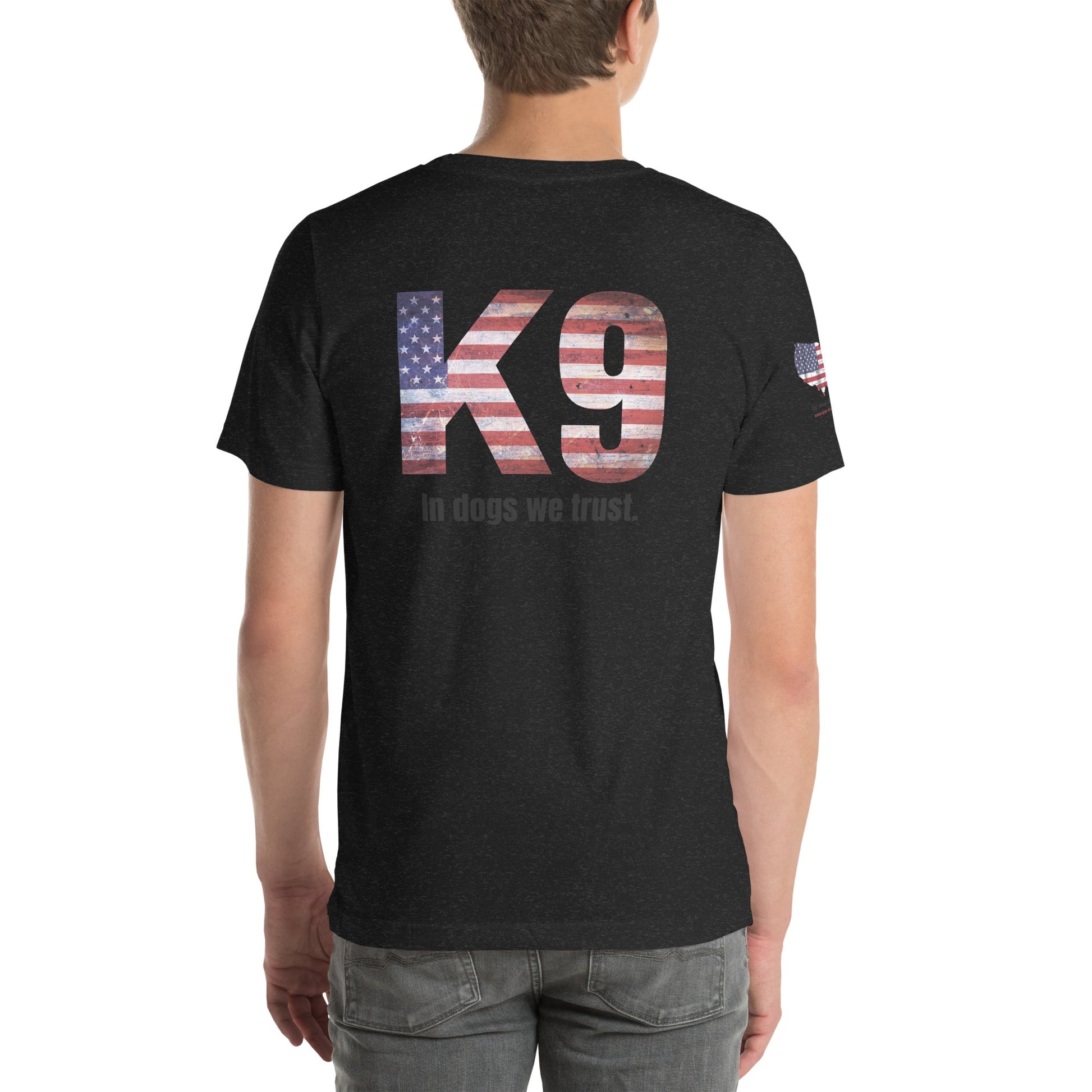 T-Shirt Backprint Streetwear K9 US Style - The snout club 1985