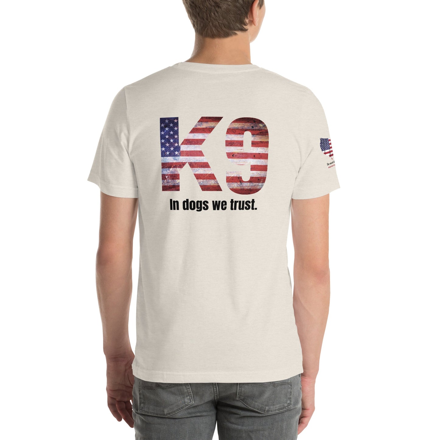 T-Shirt Backprint Streetwear K9 US Style - The snout club 1985