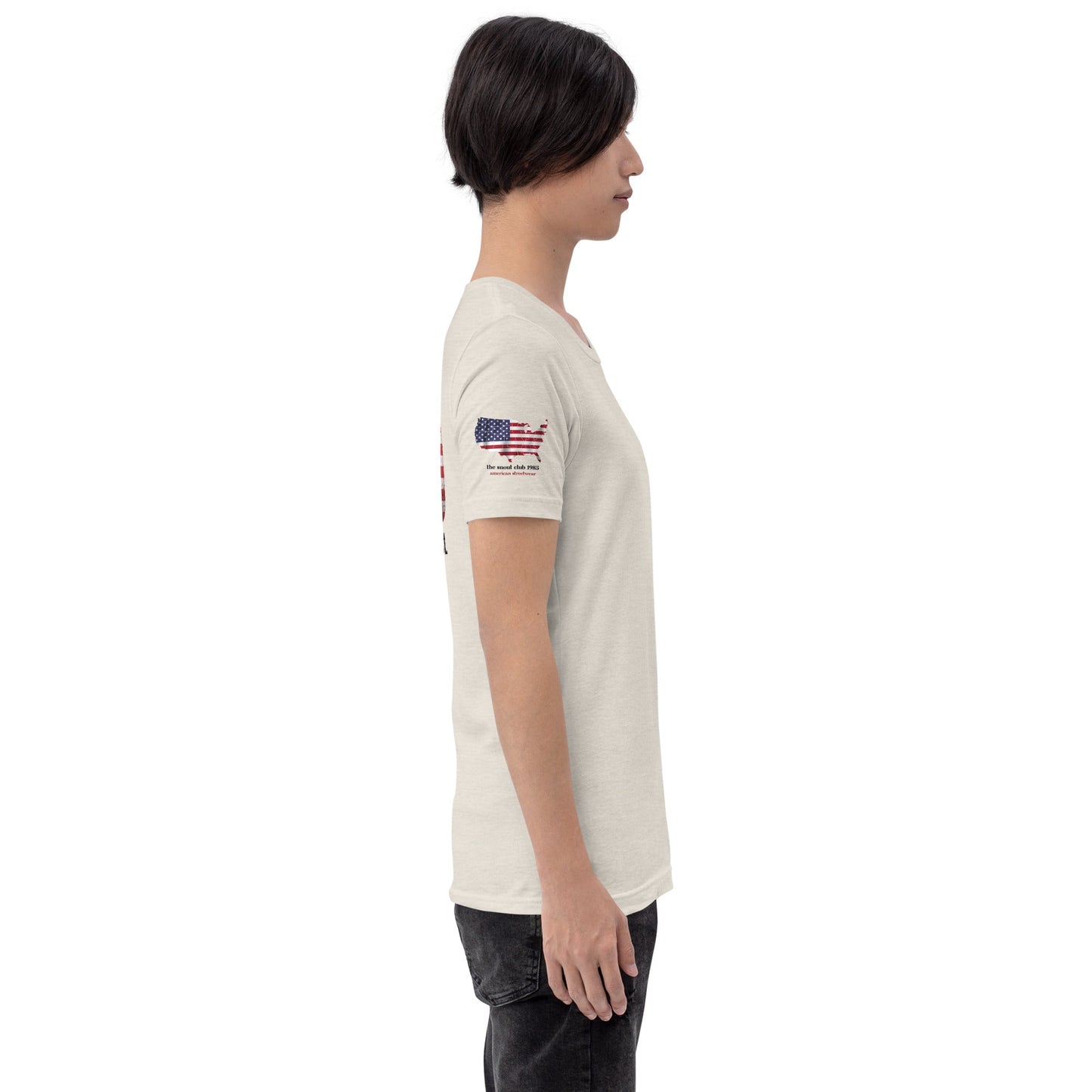T-Shirt Backprint Streetwear K9 US Style - The snout club 1985