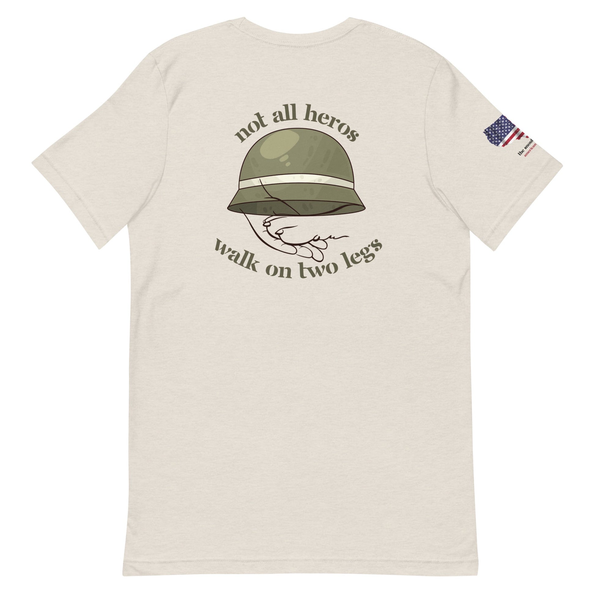 Veteran T-Shirt human hand, and dog paw - The snout club 1985