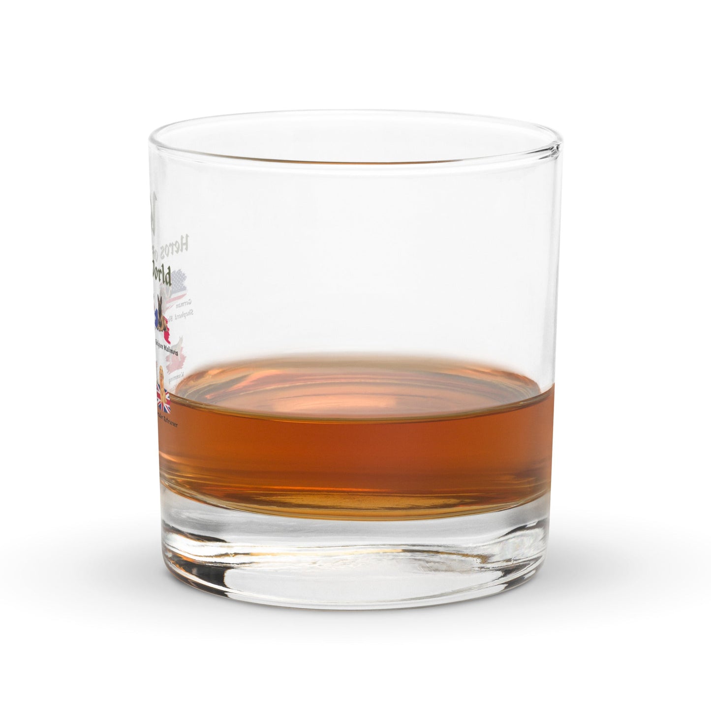 Whiskey Glass K9 Heroes of the World – Honoring Military & Service Dogs - The snout club 1985